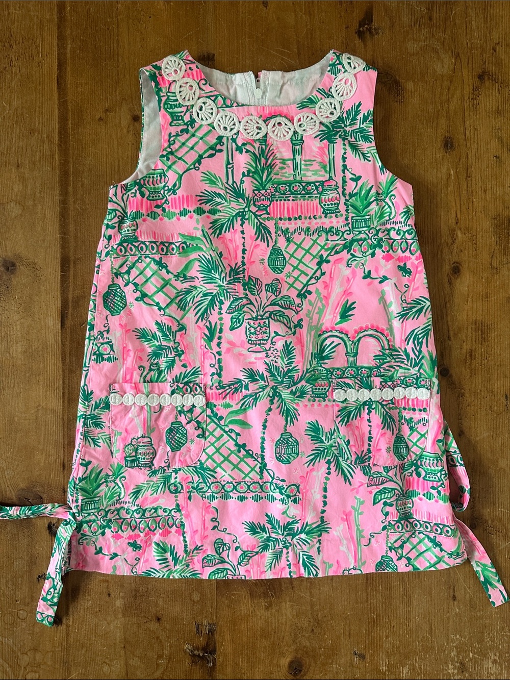 LILLY PULITZER Little Lilly Classic Shift Dress 002931 5 GIRLS EXCELLENT